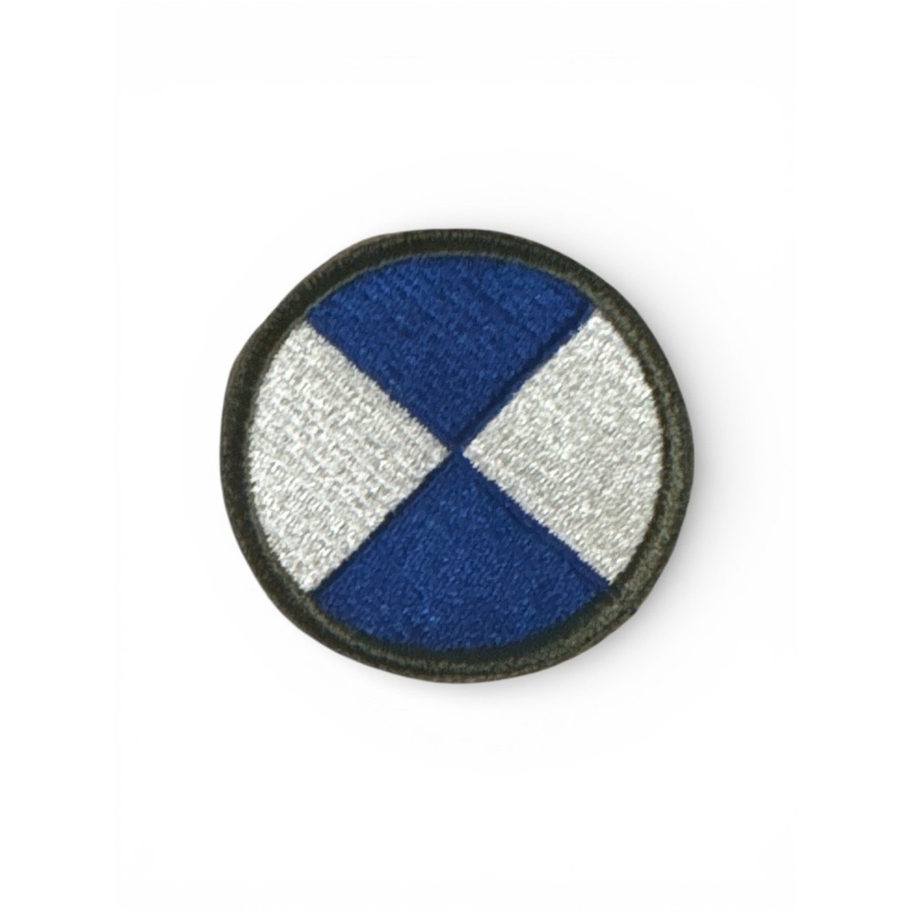 US Army 4th Corps Blue and white Round‎ Patch each P490